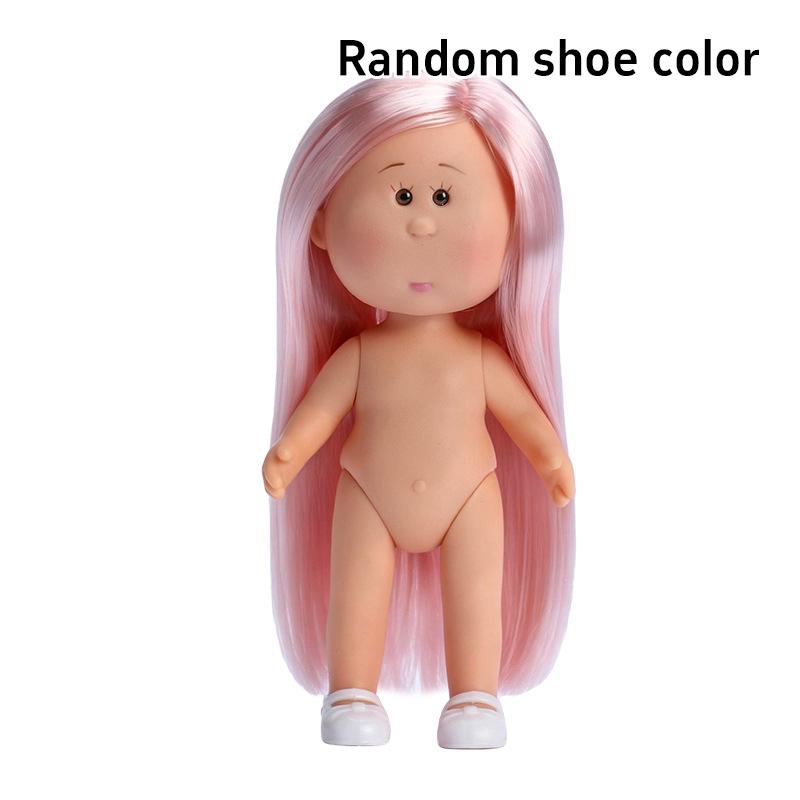 14cm Mini Potato Doll 5 Movable Joints Diy Vinyl Cute Dolls Toys Naked Baby Small Potato Doll Diy Dressing Doll Home Decoration