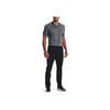 Under Armour Solid Color Golf Polo Shirt Men Tops Gray 1377374-012