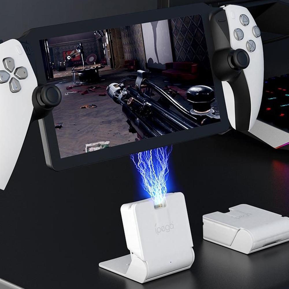 IPEGA PG-P5P19 For Sony PS5 Portal Charging Stand Foldable Charger Dock with Magnetic Connector