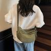 Nylon Crossbody Bag Casual Dumpling Bag Women's 2025 Summer New Lightweight and Simple Shoulder Canvas Bag Armpit Shoulder Bag
