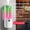 Difusor de Aroma de Parede 50ml Difusor de Óleos Essenciais com Ajuste de Tempo Purificador de Ar Difusor de Fragrância Para Quarto Banheiro