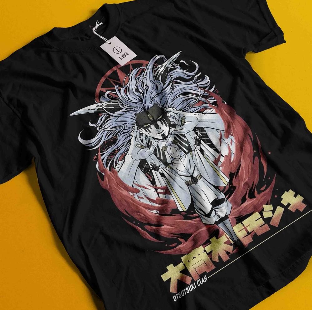 

Momoshiki Otsutsuki T-Shirt Naruto Tshirt Boruto Shirt Sarada Tee Kaguya Sasuke 3XL