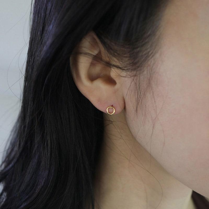 

modernlike срібний кільце-кулька з 14-каратним золотим наповненням, набір з 3 шт. Yellow Gold