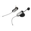 Wireless Instrument Microphone Shockproof 360 degrees  Gooseneck UHF Mic Transmitter Receiver for Guitar