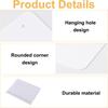 2Pcs Cake Scraper Set Cake Decorating Tools Plastic Cake Smoother Scraper Kit Pastry Cream Butter Scraper Tools DIY Baking Tool