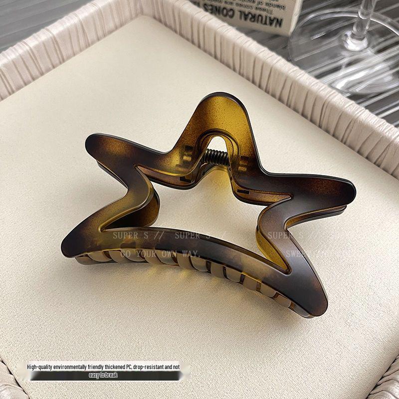 

Янтарная кофейная заколка для волос Maillard Star: Женские пятипальцевые перчатки с акулий хватом для весны