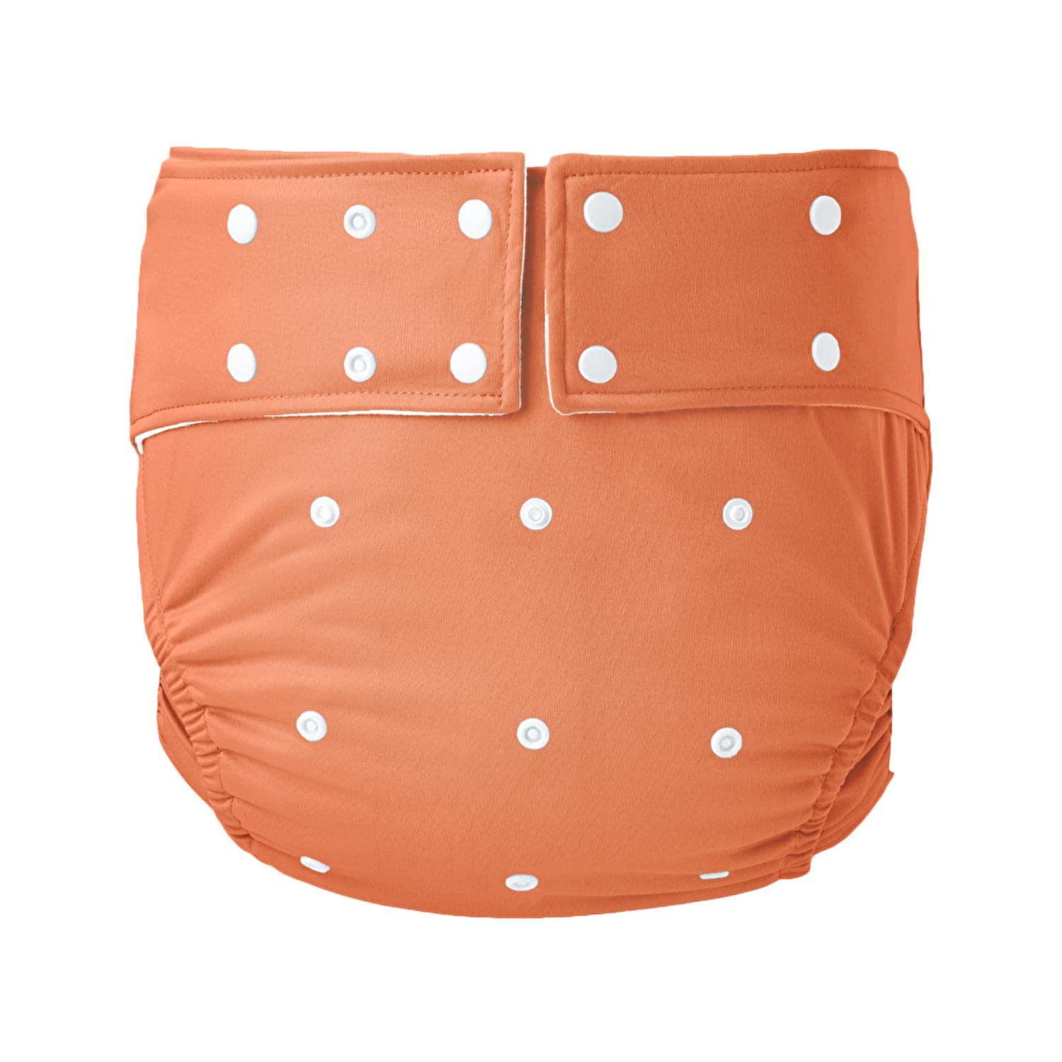 

Espoir Ace Adult Diaper Incontinence for Elderly Diaper Pants Cover, Pants, Care, Cover, (Snap Orange)