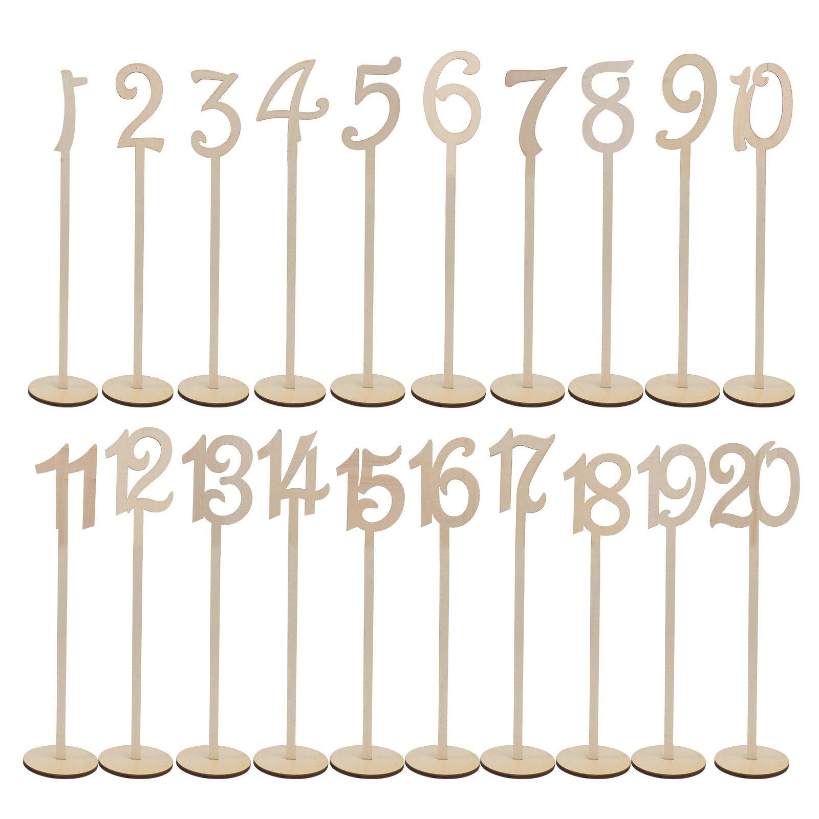 

Wooden Table Numbers Hexagon Decor for Wedding Receptions Lightweight Natural Wood Material Perfect for Events other