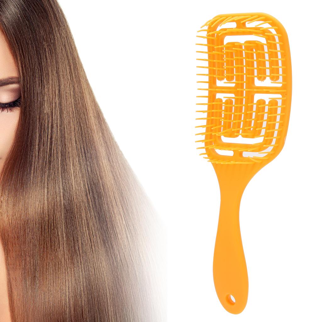 Unisex Detangling Hair Brush Short Curly Hair Scalp Massage Comb Hair Styling Brush