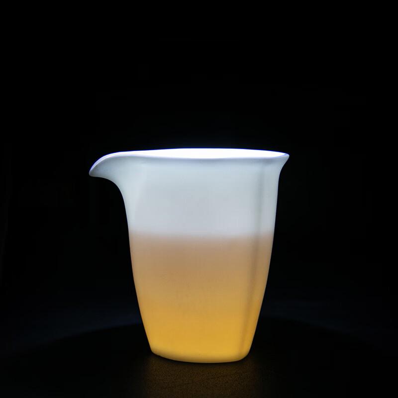 Tuopai 10-Piece Mutton-Fat Jade Porcelain Tea Set