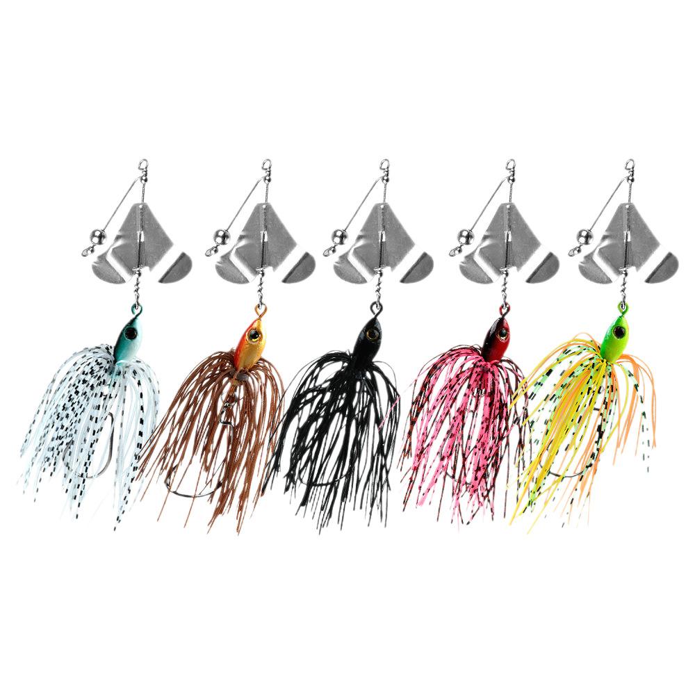 

Special Lure Bait for Blackfish with Upturned Mouth10cm20gAnti-Hook Bottom Composite Sequin Tractor Modified Noise Beard Man Lon 10cm-20g