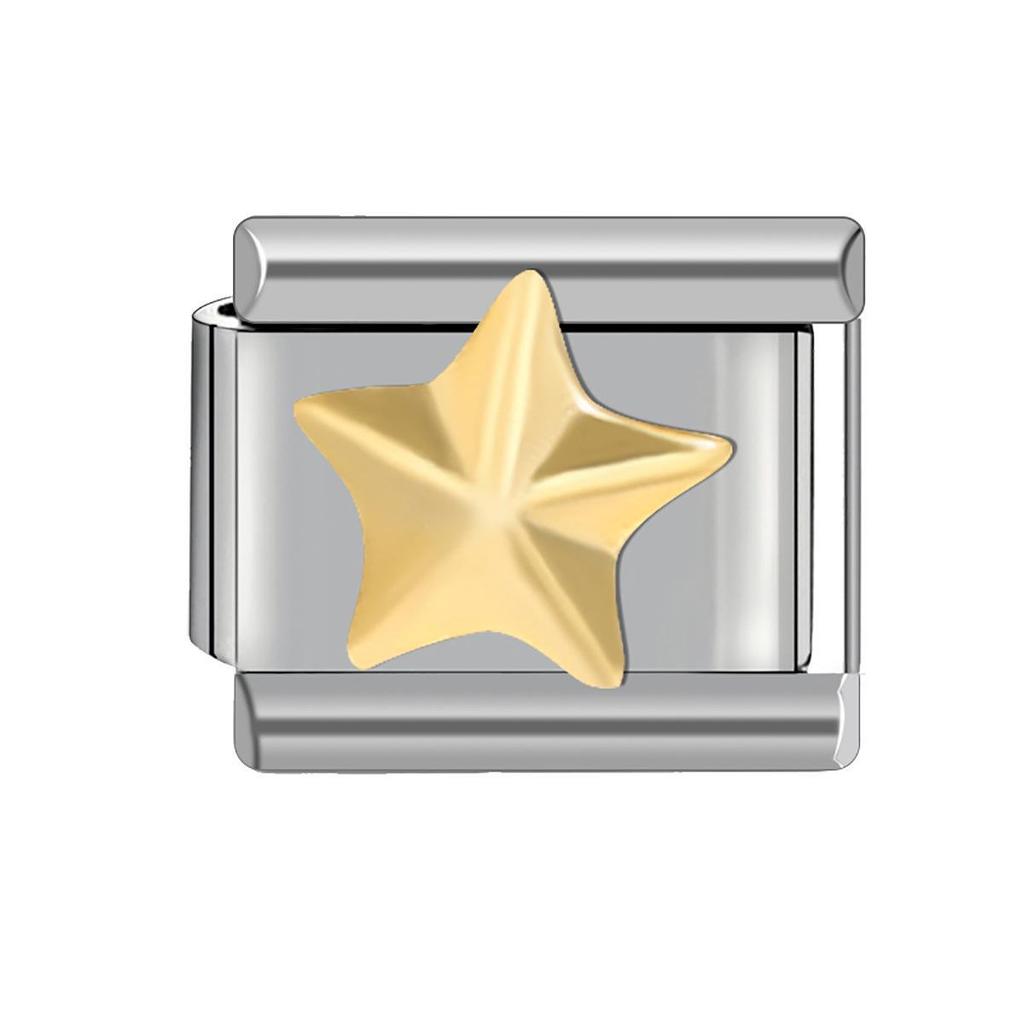 9mm DIY Italian Charm Stainless Steel Bracelet for Women