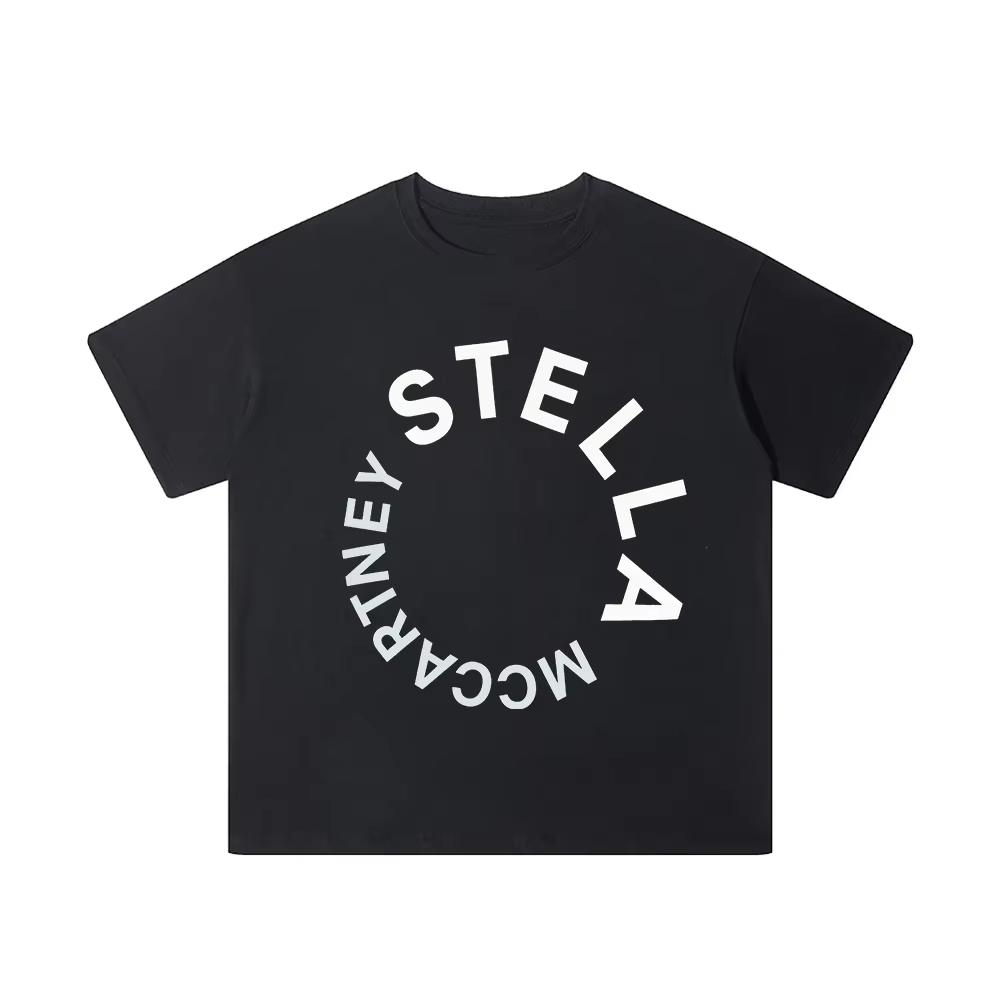 Popular Summer Mens and Womens Cotton Clothing with Letter Printing Fashion Casual Tshirt Shortsleeved Youth Sports Tshirt S