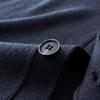 Herren Plus Size Strickweste mit V-Ausschnitt Cardigan