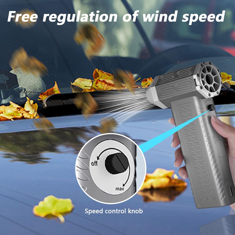 20000Pa Brushless Vacuum & Blower 7.2V High Power Dust/Snow Remover for Car HomeOutdoor Use