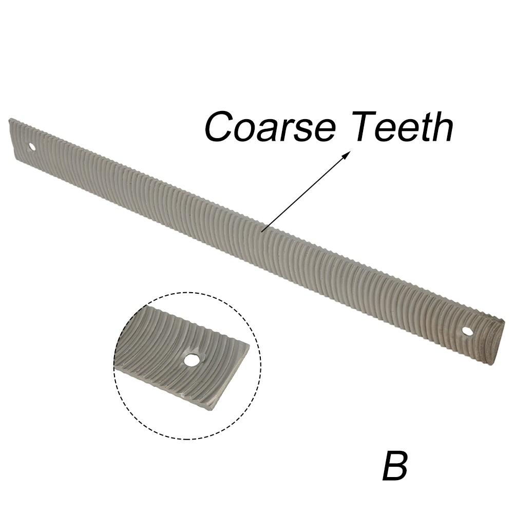 Adjustable Curved Tooth Steel File Holder Car Body Polisher Files 14Inch Files