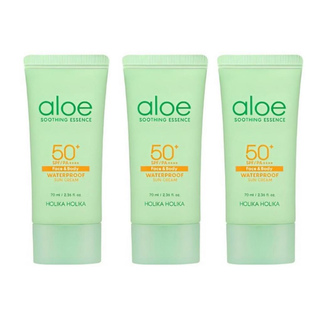 HOLIKA HOLIKA Aloe Soothing Essence Waterproof Sun Cream  70ml
