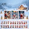 Unique Xmas Gift for Cat Owners 2026 Advent Calendar, 24 Days Christmas Countdown Calendar with Creative Women 2D Acrylic Cute Ornaments Holiday Tree