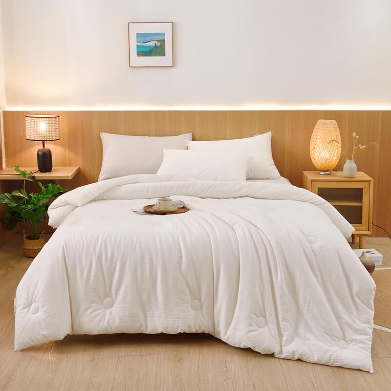 Luoxinu Mengqi Cotton Tussah Silk Blend Quilt