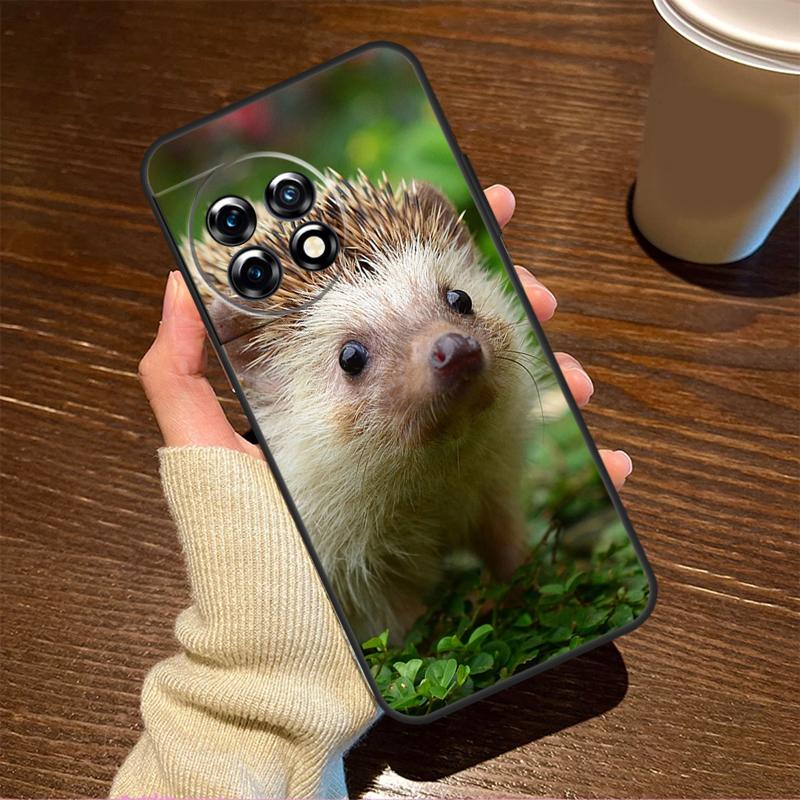 Cute Little Hedgehog For OnePlus 15 13 12 11 15R 13R 12R 8T 10T 13T Case For OnePlus Nord 5 CE 2 3 4 Lite N20 N30