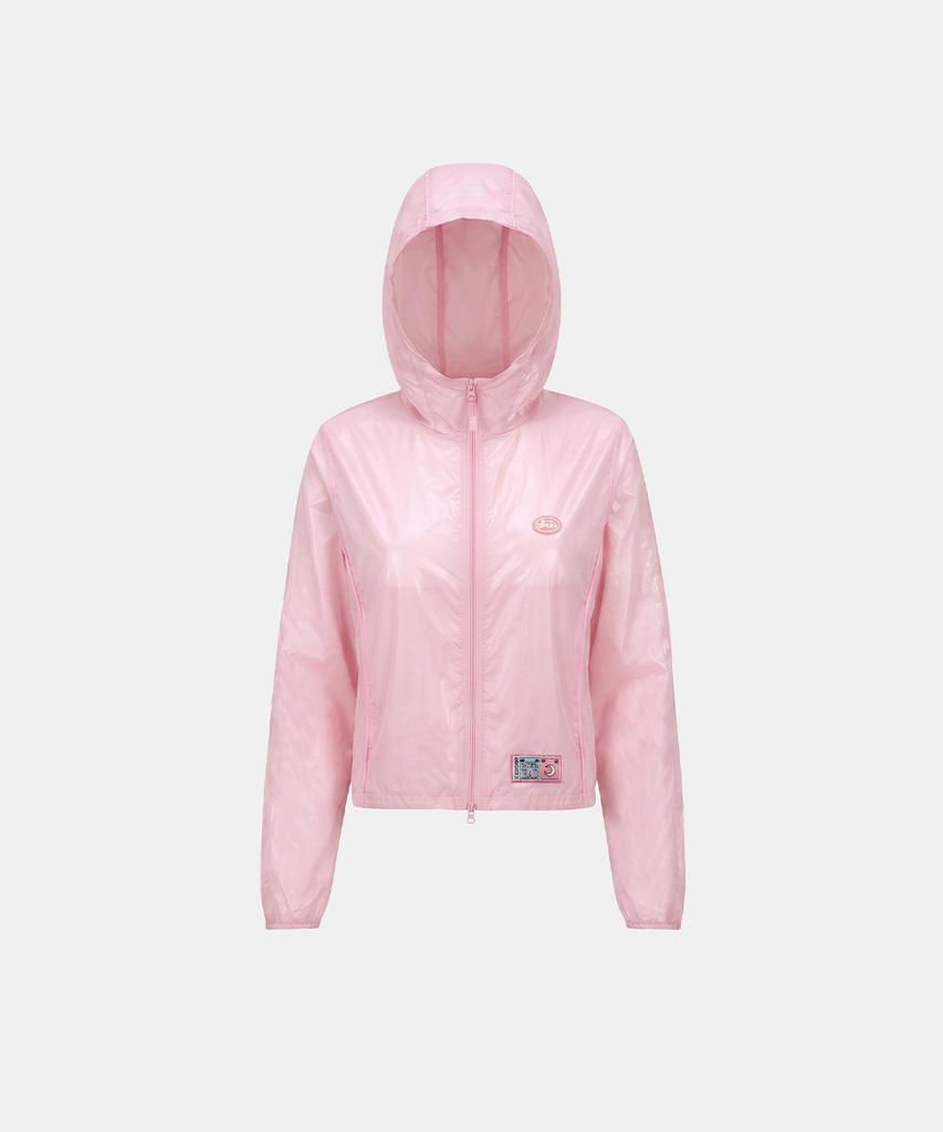 Badblood Ambassador 26 Lightweight Nylon Hooded Jacket - Pink