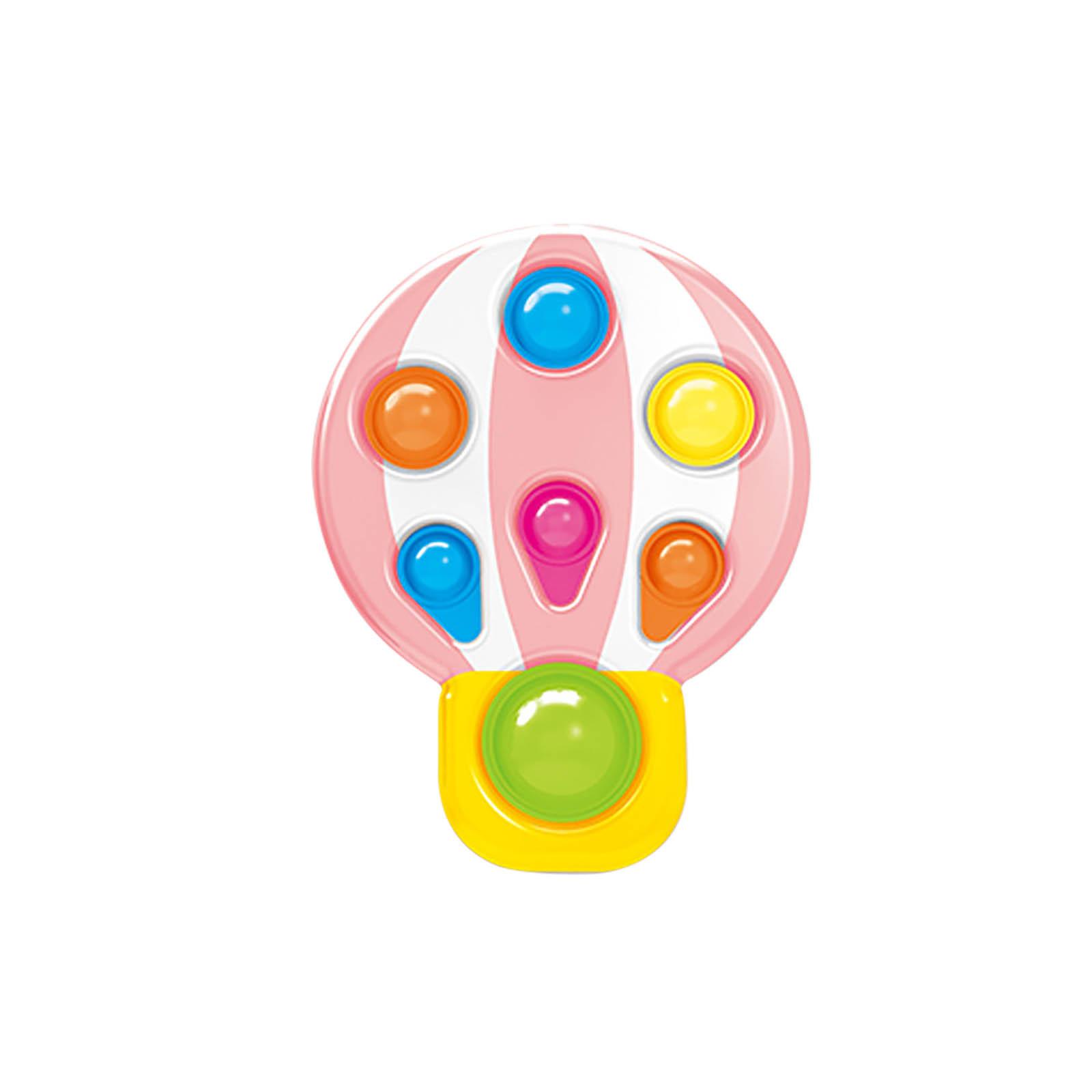 

Силиконовая настольная игрушка-головоломка для сенсорной декомпрессии One size розовый