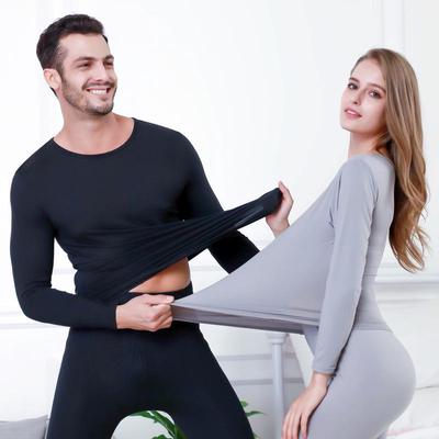 1 zestaw (koszula + spodnie) pary seksowne bezszwowe rozciągliwe zestawy bielizny termicznej Unisex cienkie szczupłe kalesony