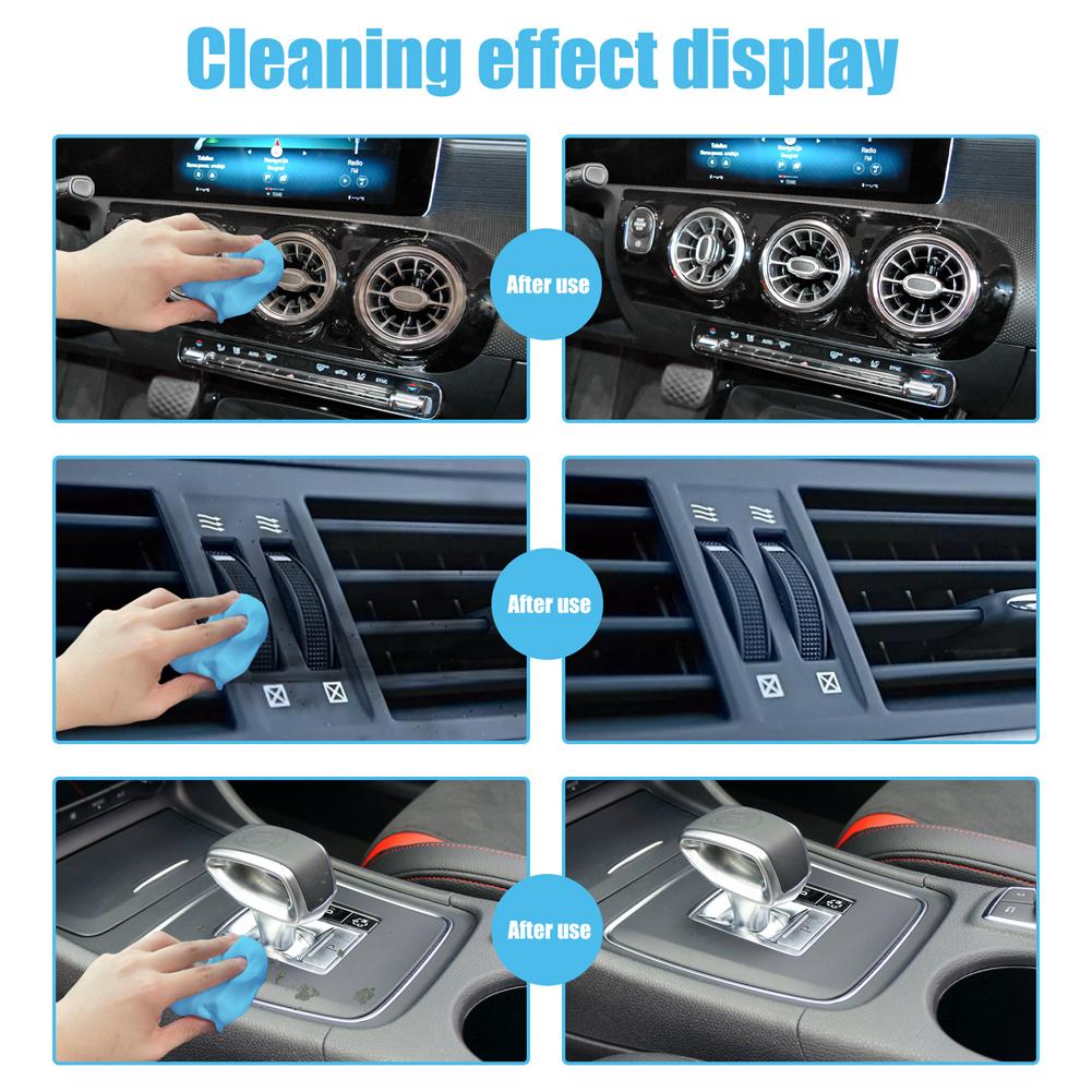 Car Detailing Cleaning Gel Automotive Dust Car Crevice Cleaner Air Vent Interior Detail Removal Putty Cleaning Keyboard Clean