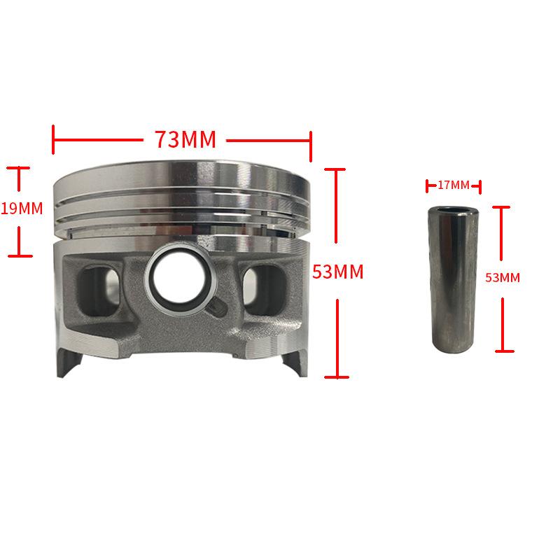 For HONDA XR250 XR 250 1986-2004 73MM Bore Piston Ring Kit