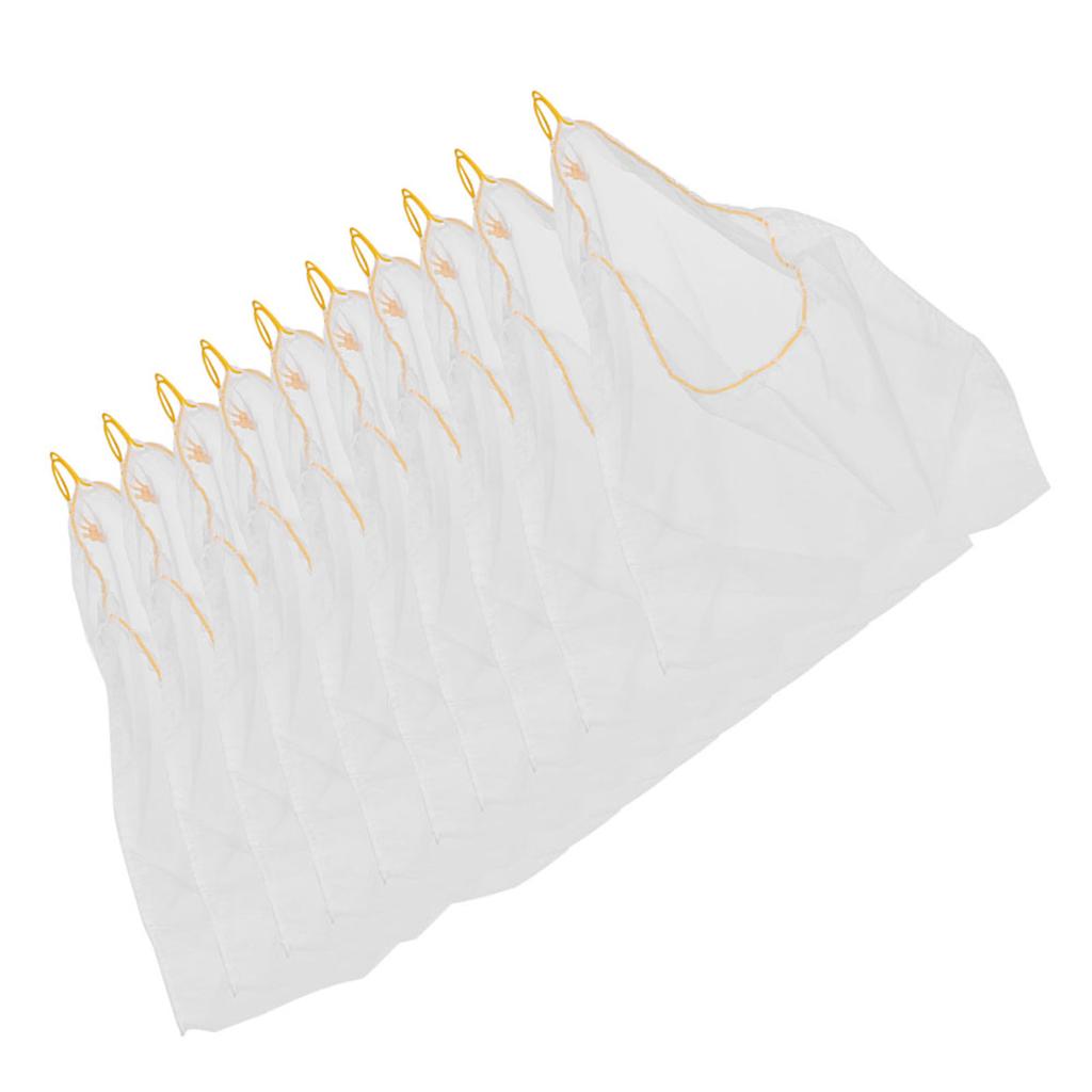 10PCS Food Grade Nylon Gauze Honey Filter Mesh Bag Removing Impurities Good Usability