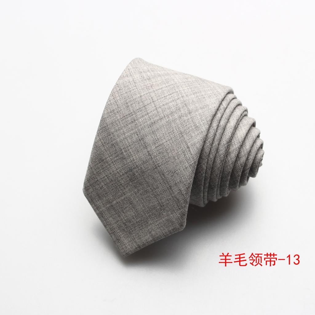 Men'S Business Dress Striped Wool Jacquard 5.5Cm Men'S Tie, Groom Best Man Suit Tie Men'S