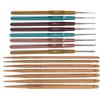 Crochet Set Sweater Needle Plastic Handle Fine Lace Knitting Carbonized Bamboo Crochets