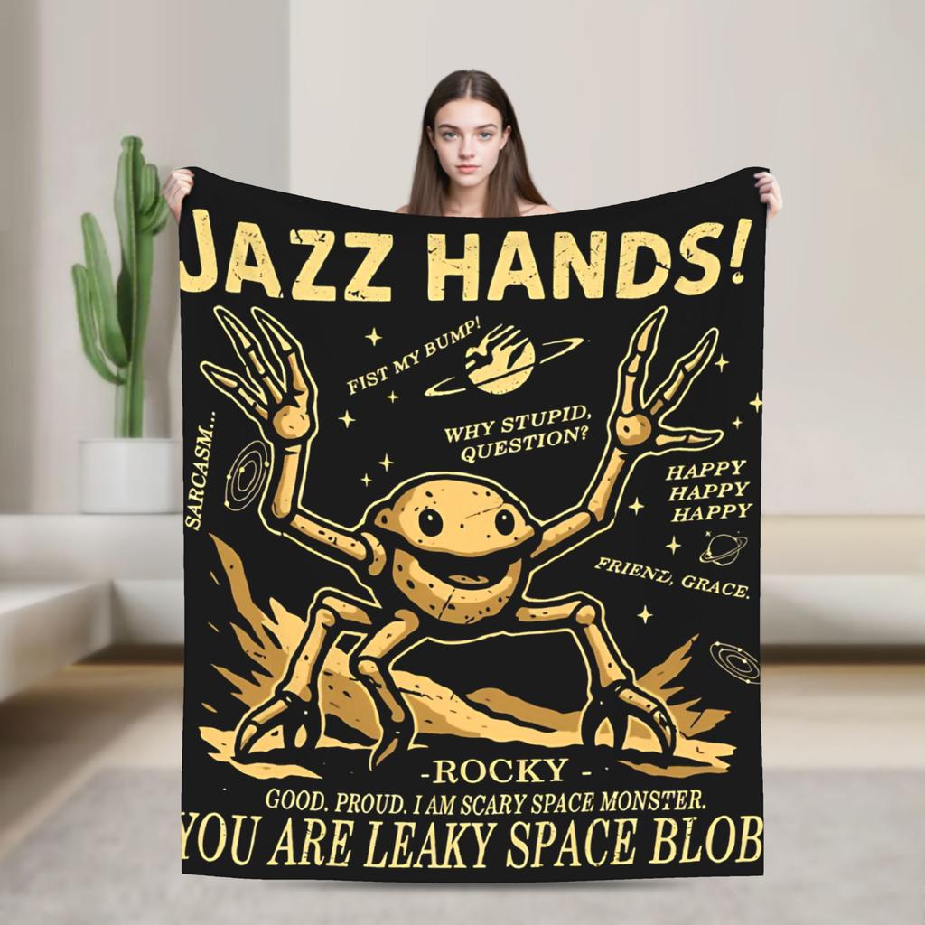 Project Hail Mary Amaze Blanket Quality Soft Throw Blanket Winter Kids Home Decor Aesthetic Bedspread
