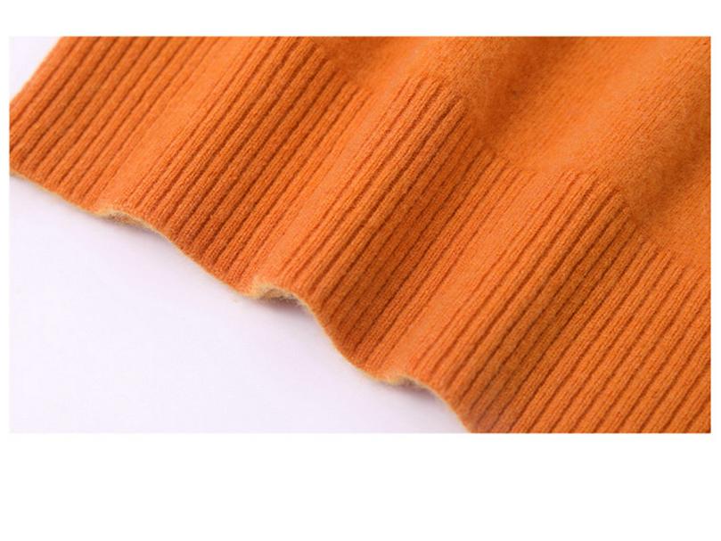 Women's Pure Wool V-Neck Pullover Sweater - Autumn/Winter Loose Casual Knit