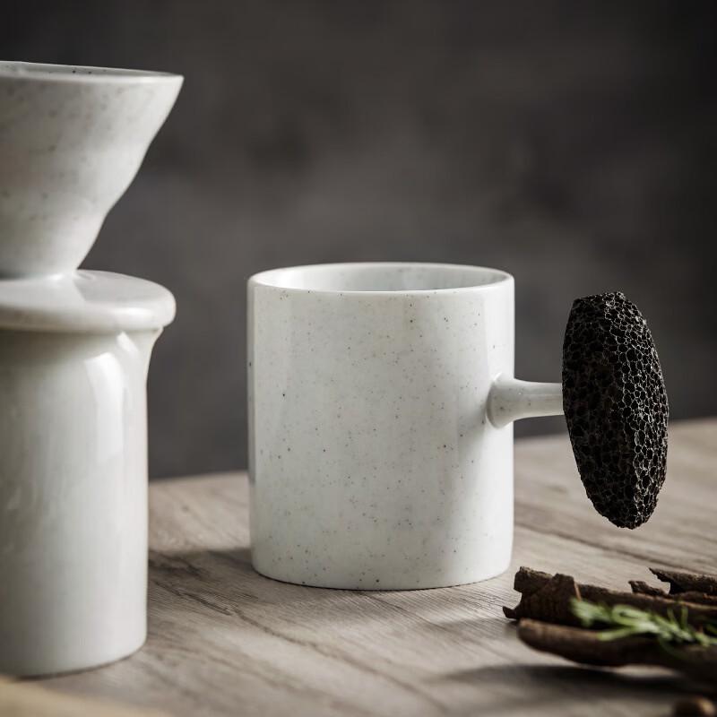 Tazza e Sottotazza da Caffè Retro Marmo OLOEY