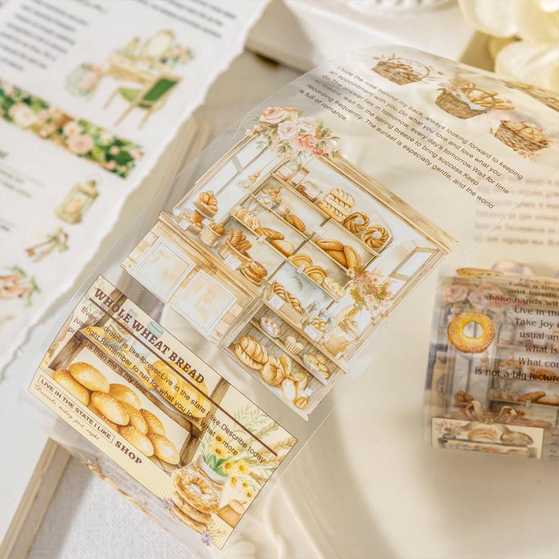 Southern France Journey Scenery PET Tape: Romantic Decor, 6 Designs