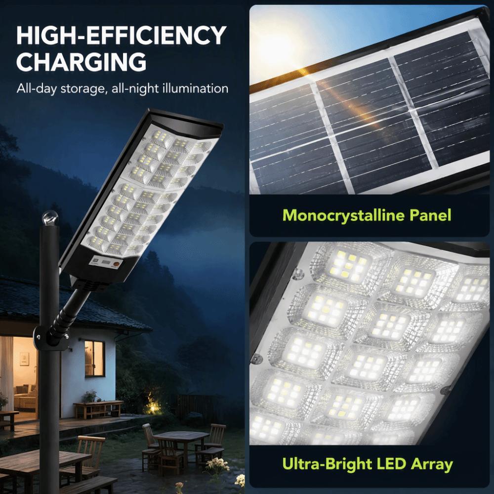Intelligent Motion Detection Integrated Solar Street Light Waterproof Outdoor Solar Light Garden