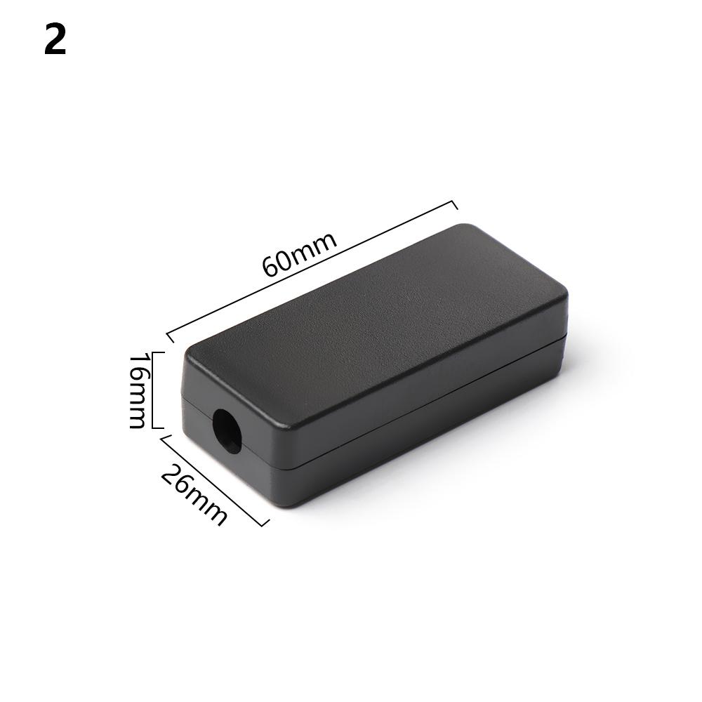1Pc Black ABS Plastic Housing Instrument Case Waterproof Electronic Project Box Storage Case Enclosure Electric Supplies