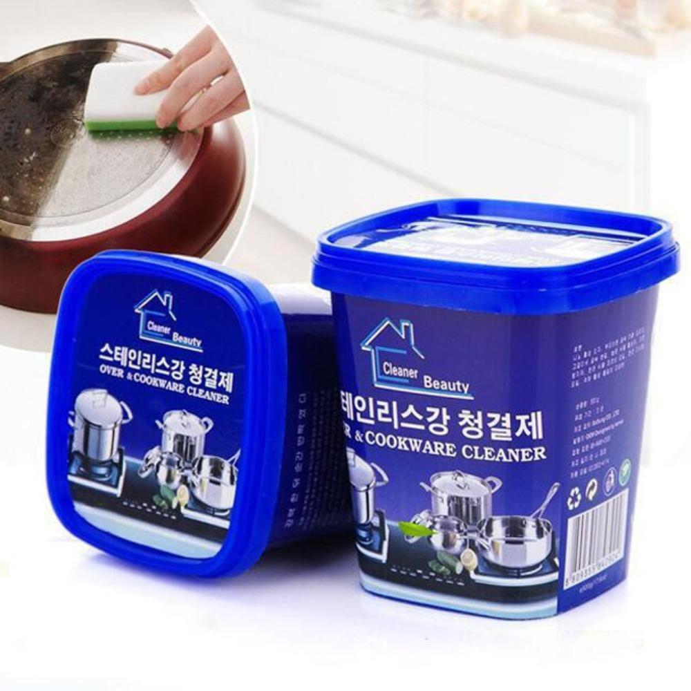 Cookware Cleaner Stainless Steel Cleaning Paste Non-Toxic Kitchen Stains Cleaner  Cookware Care