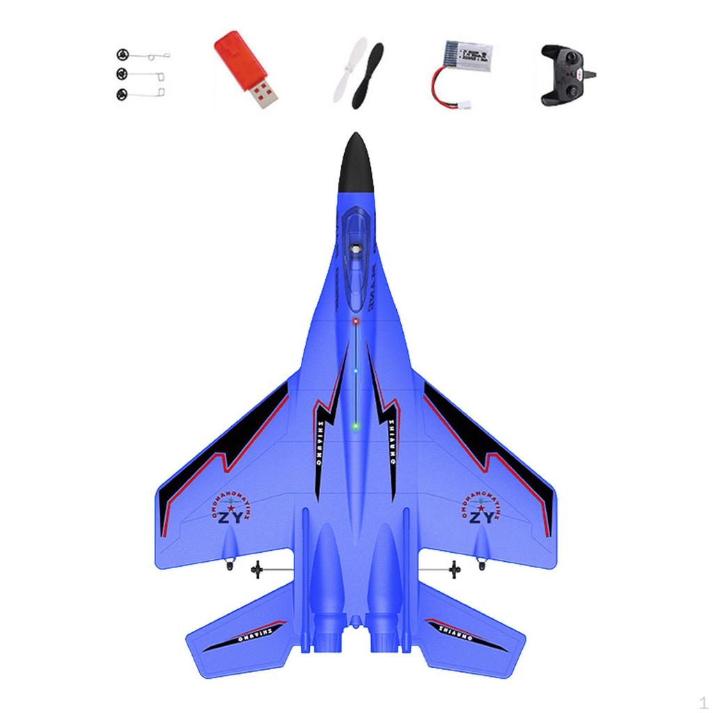 Drone RC Glider, Outdoor Flying Toys, Ready to Go, Plane with LED Lights, Airplane for Adults