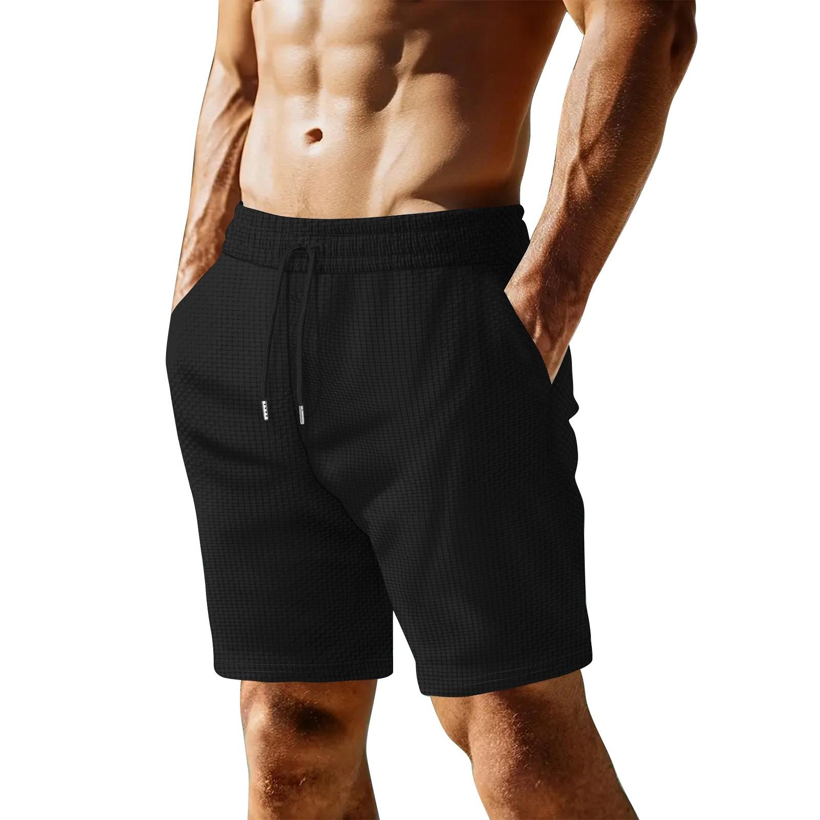 Мужские летние цветные повседневные спортивные быстросохнущие дышащие шорты L