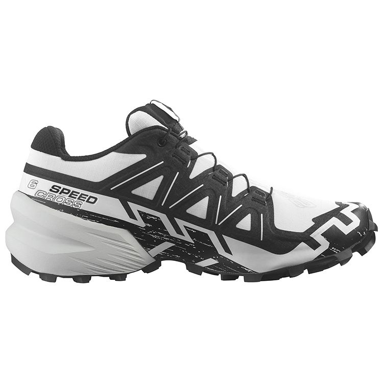 Salomon Speedcross 6 Gore-Tex Outdoor Comfort Cushioning Slip-Resistant Durable Waterproof Low-Top Hiking Shoes Men hiking shoes White Black 417389
