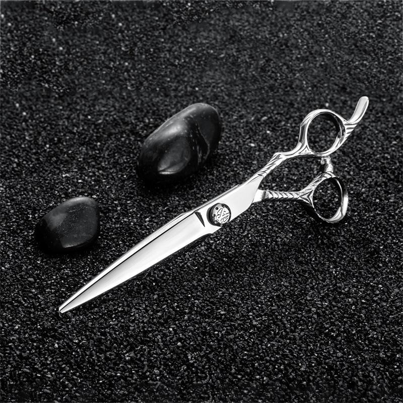 7.0 Forbici da Parrucchiere Professionale di Alta Gamma, Forbici da Parrucchiere, Forbici a Denti Piatti, Set di Forbici Sfoltitrici, Forbici da Capelli