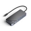 Hub Docking Station Om28pr-g2 with M.2 Drive Bay USB-C - USB-A USB-C HDMI Ethernet - Black