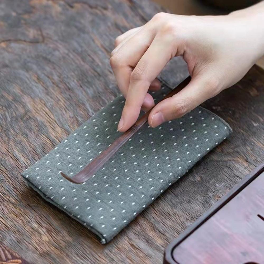 Hand Towels Linen Tea Towel Multipurpose Cloth Quick Dry Dish Towel Absorbent Towel  Drying Dishes