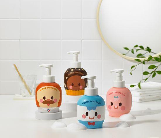 Shower Mate Bread Barbershop Bubble Hand Wash 500ml (Choose 1 of 4 types)