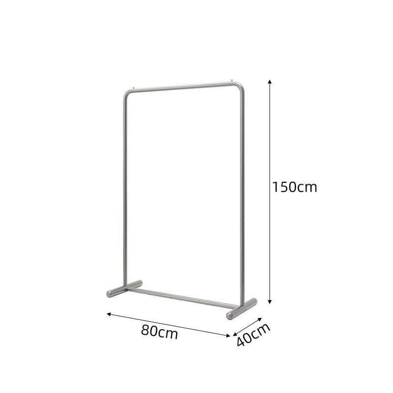 

Women s Clothing Floor-Standing Brushed Stainless Steel Round Display Rack Stainless Steel [Thickened]