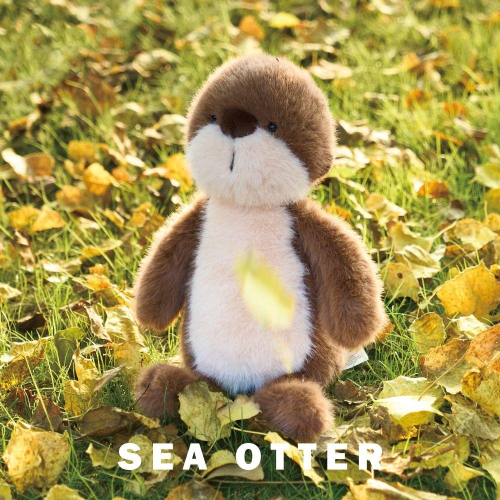 

Room Decor Sea Otter Plush Simulation Stuffed Otter Doll Fluffy Otter Plush Toys Christmas Gifts 36cm