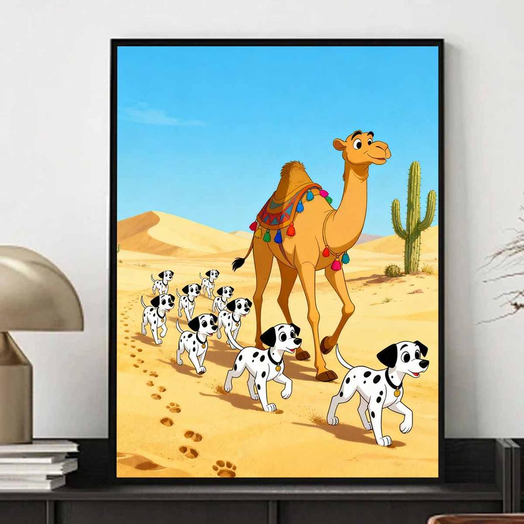 Disney Diamond Painting DIY Dalmatian Camel Diamond Art Painting Set for Home Office Decoration Handmade Gifts