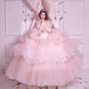  new wedding dress French indoor Mori veil sweet clothing super fairy photo dress
